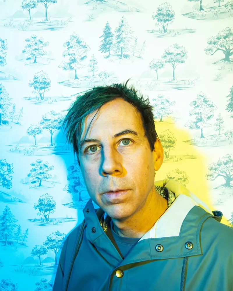 Image: John Vanderslice performs at Valley Bar on April 17. Come say hello.