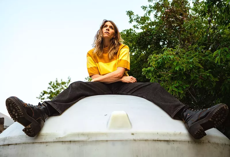 Image: Alt-pop/hip-hop artist K.Flay is touring behind her new album.