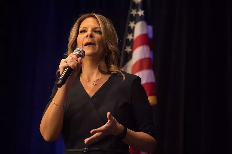 Image: Republican Senate candidate Dr. Kelli Ward at a fundraiser last year. Ward showed no remorse after suggesting that McCain's announcement about ending medical treatment was political.