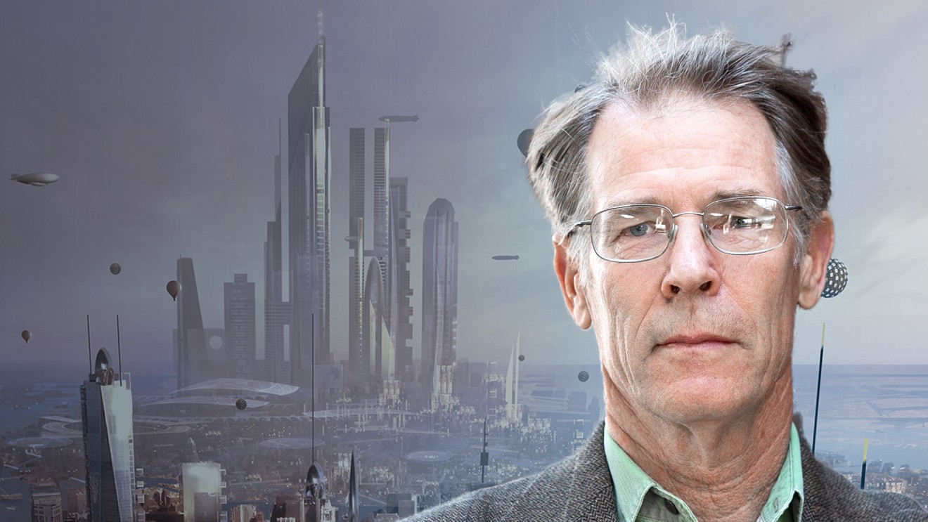 Science fiction writer Kim Stanley Robinson, whose latest work addresses climate change and finance.