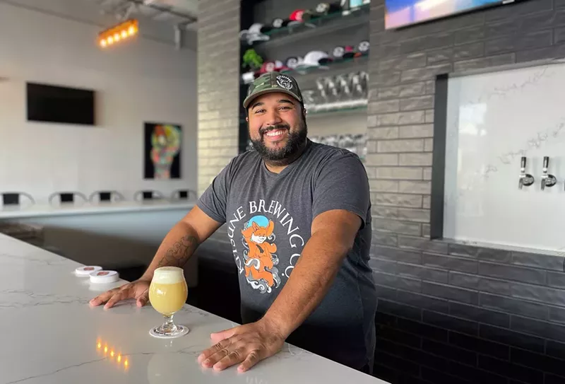 Image: Tyler Smith's brewery was inspired by his experiences of sipping IPAs and slurping ramen in Japan. Now, he's taking the next step of recreating those memories in Phoenix.