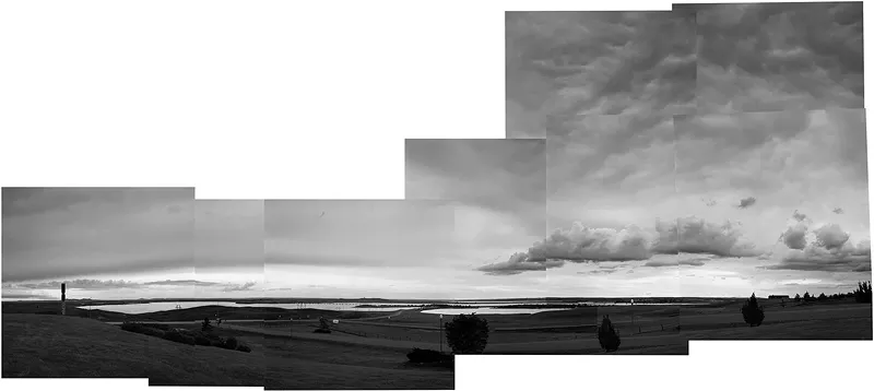 Image: View of Missouri River from Standing Rock Sioux, South Dakota by Krista Elrick.