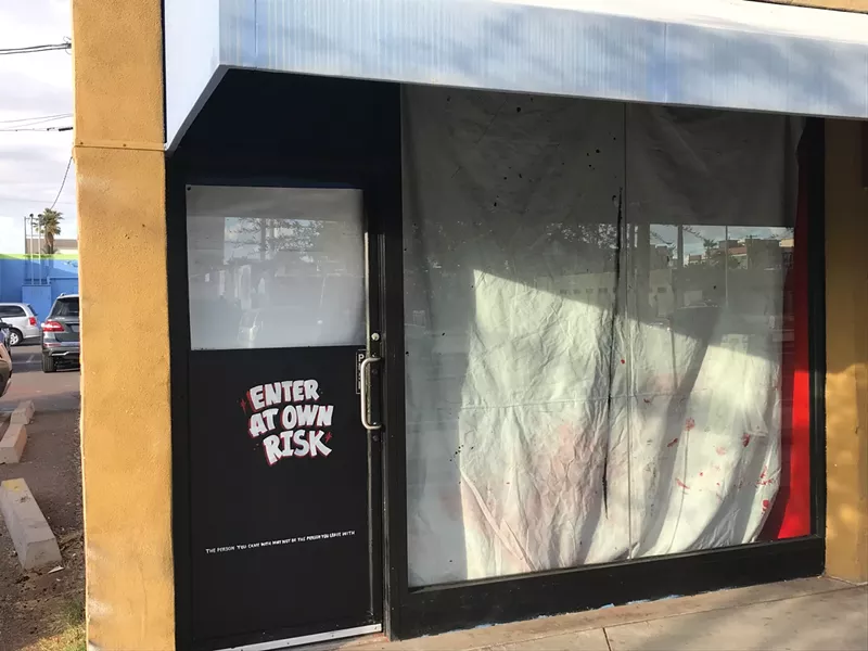 Image: Lalo Cota's new gallery and studio in Roosevelt Row.