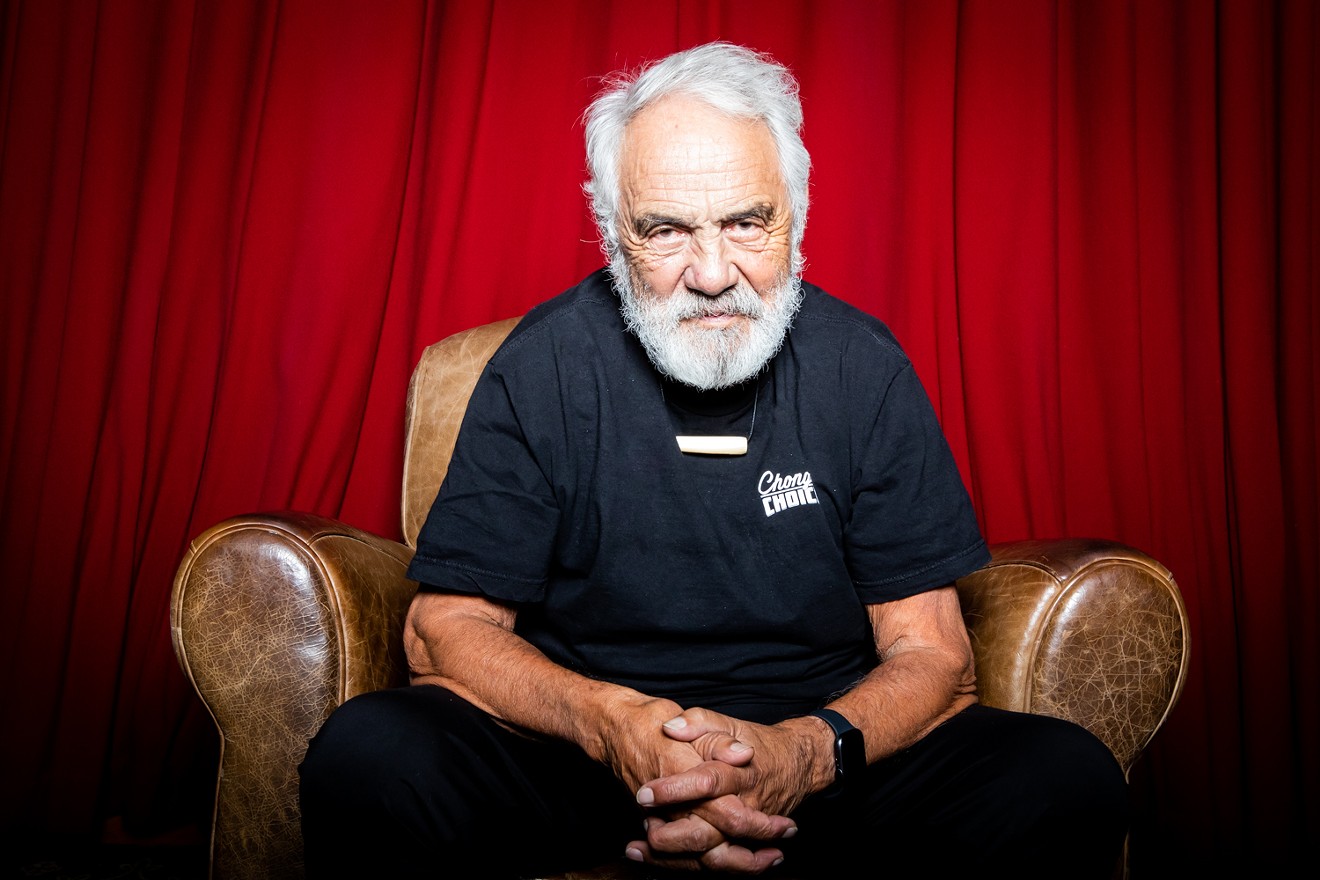 Tommy Chong at 81 — still living the dream.