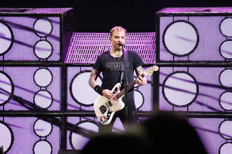 Image: Matt Skiba of blink-182.
