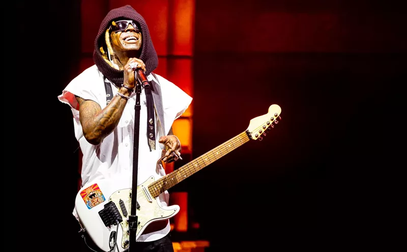 Image: Lil Wayne, Tyga gave us the CliffsNotes version of hip-hop last night in Phoenix
