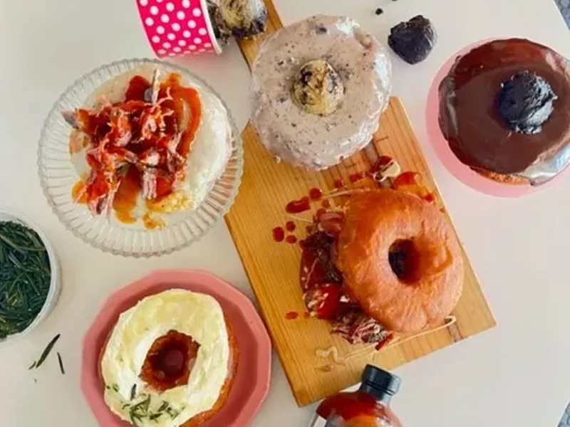 Image: National Doughnut Day treats at Chin Up.