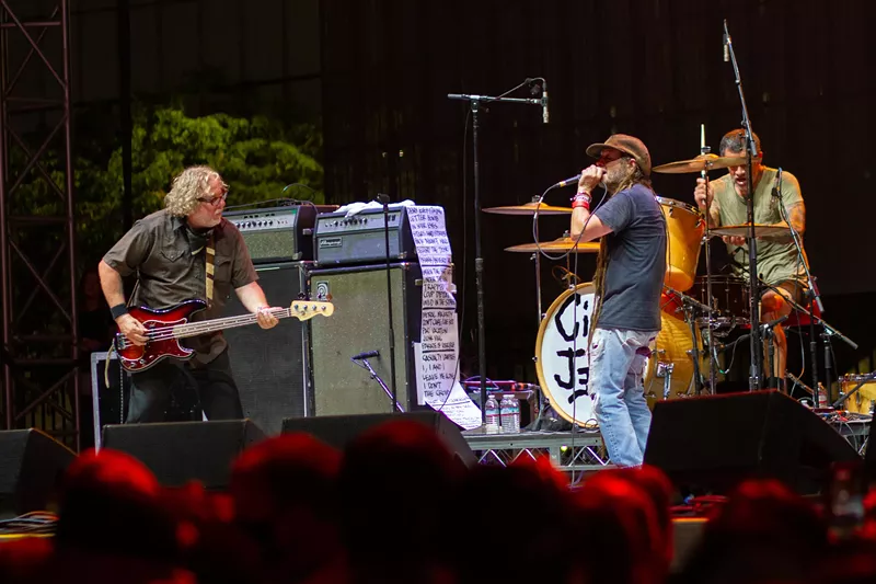Image: The Circle Jerks rocking the stage at Punk Rock Bowling in Las Vegas in September 2021. They play the Van Buren on Saturday, October 30th.