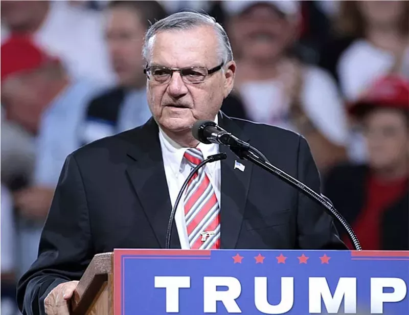 Image: Joe Arpaio's attorneys say he is upset because he's being branded a racist.