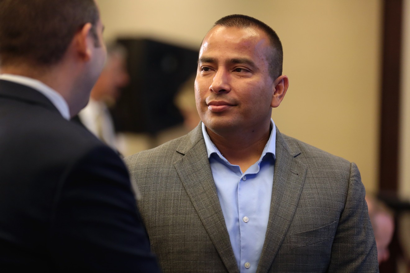 Daniel Valenzuela's campaign decried a 'political smear' put forward by a local attorney on behalf of an unnamed client.