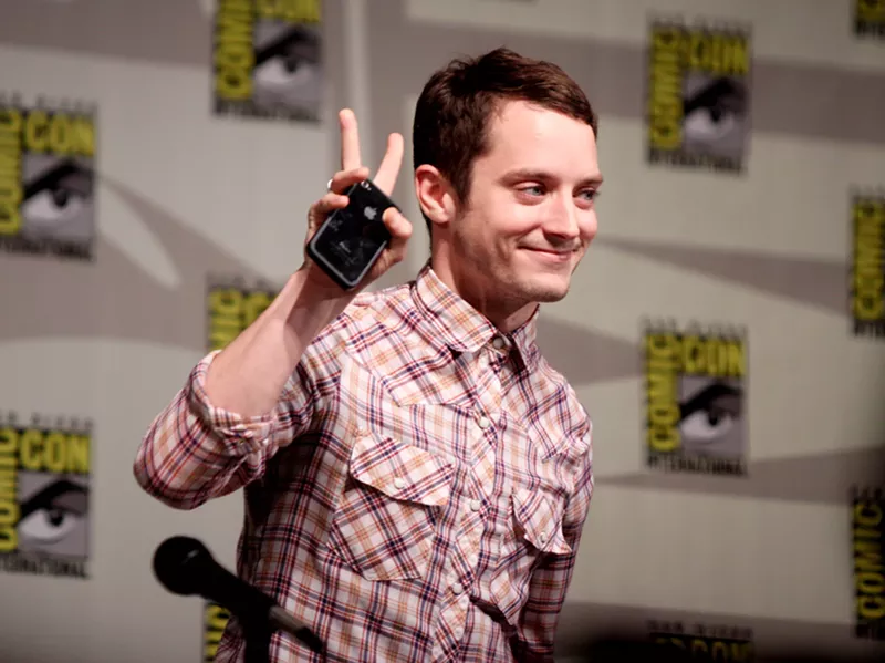Image: Elijah Wood of Lord of the Rings fame.