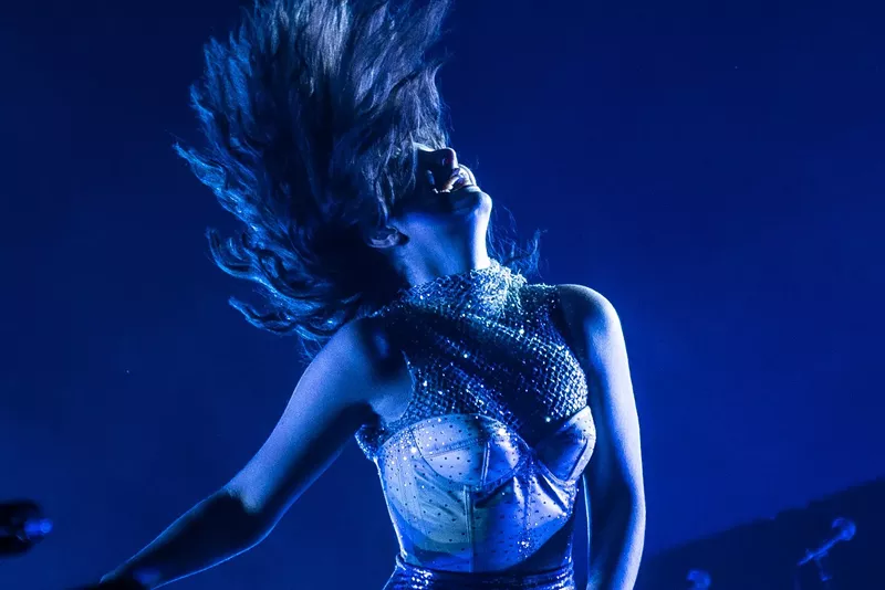 Image: Lorde at Coachella.