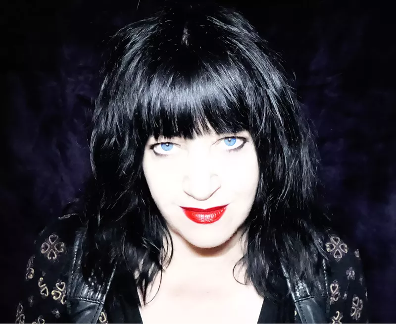 Image: No one knows what it's like to be the bad girl behind blue eyes: Lydia Lunch appears at Valley Bar on Thursday, August 8.