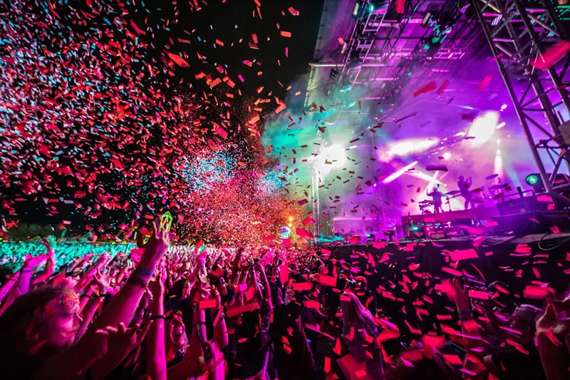 Image: ODESZA's set at M3F 2019 was astounding.
