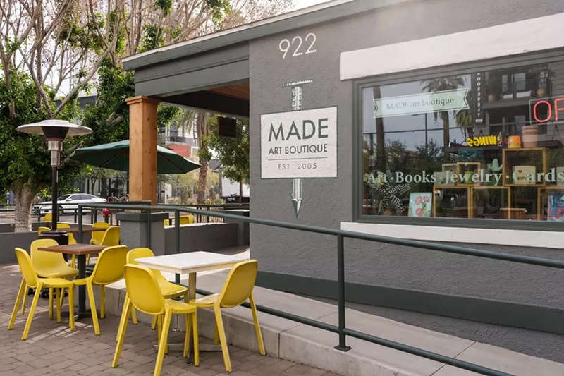 Image: Al fresco dining and drinking wouldn't be a thing on Roosevelt Row without the efforts of MADE owners Cindy Dach and Greg Esser.