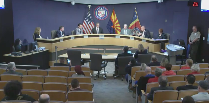 The board voted to become a "Second Amendment Preservation County," making Maricopa County the largest county in the country to affirm gun rights in this way.