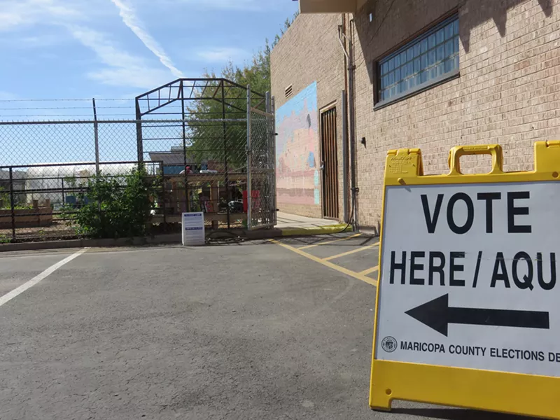Image: Voters with personal emergencies can cast their ballots starting at 5 p.m. Friday in some locations.