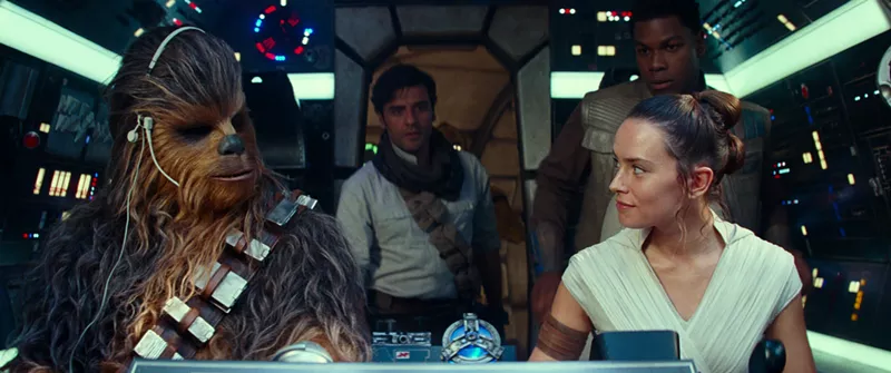 Image: A scene from Star Wars: The Rise of Skywalker.