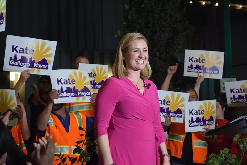 Image: Mayor Kate Gallego: "They’ve said that by declaring an emergency, we at the city of Phoenix can help them save lives."