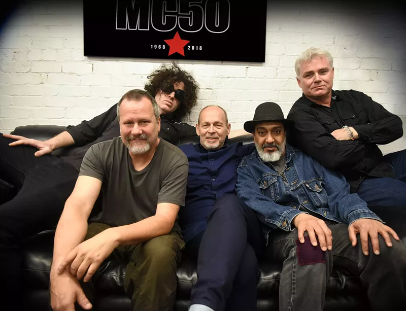 Image: MC50's new lineup includes members of Soundgarden, Fugazi, and Faith No More.