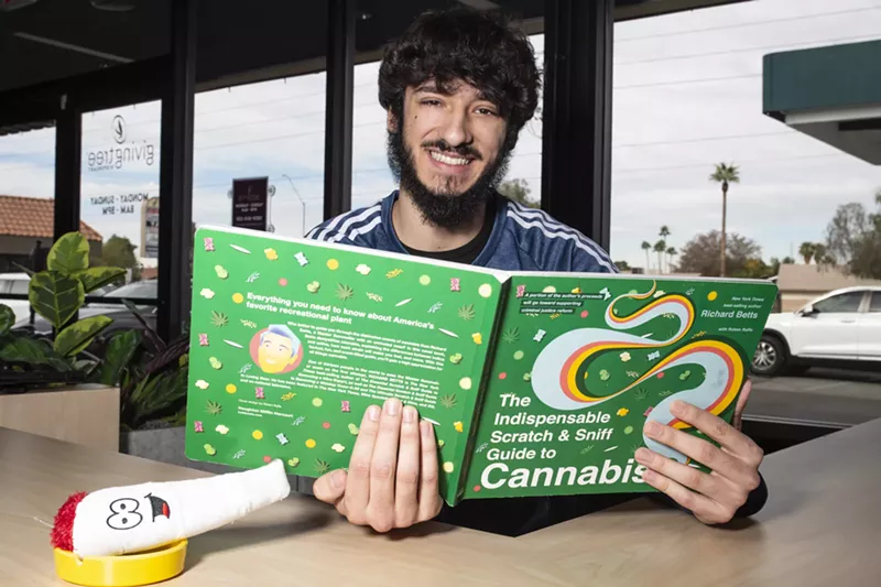 Image: Giving Tree Dispensary budtender Wes Pettygrove