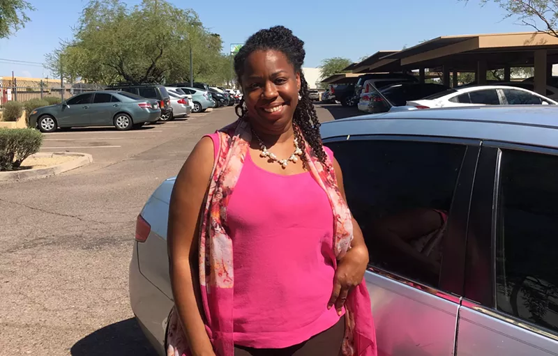 Image: Kiana Sears, who is running for the Corporation Commission, calls herself an "economic and environmental justice warrior."