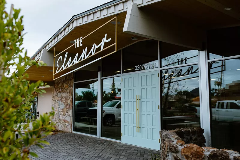 Image: A former dry cleaner on Hayden and Osborn roads is now home to The Eleanor. The breakfast and brunch restaurant is designed to bring a fresh community-focused perspective to south Scottsdale.