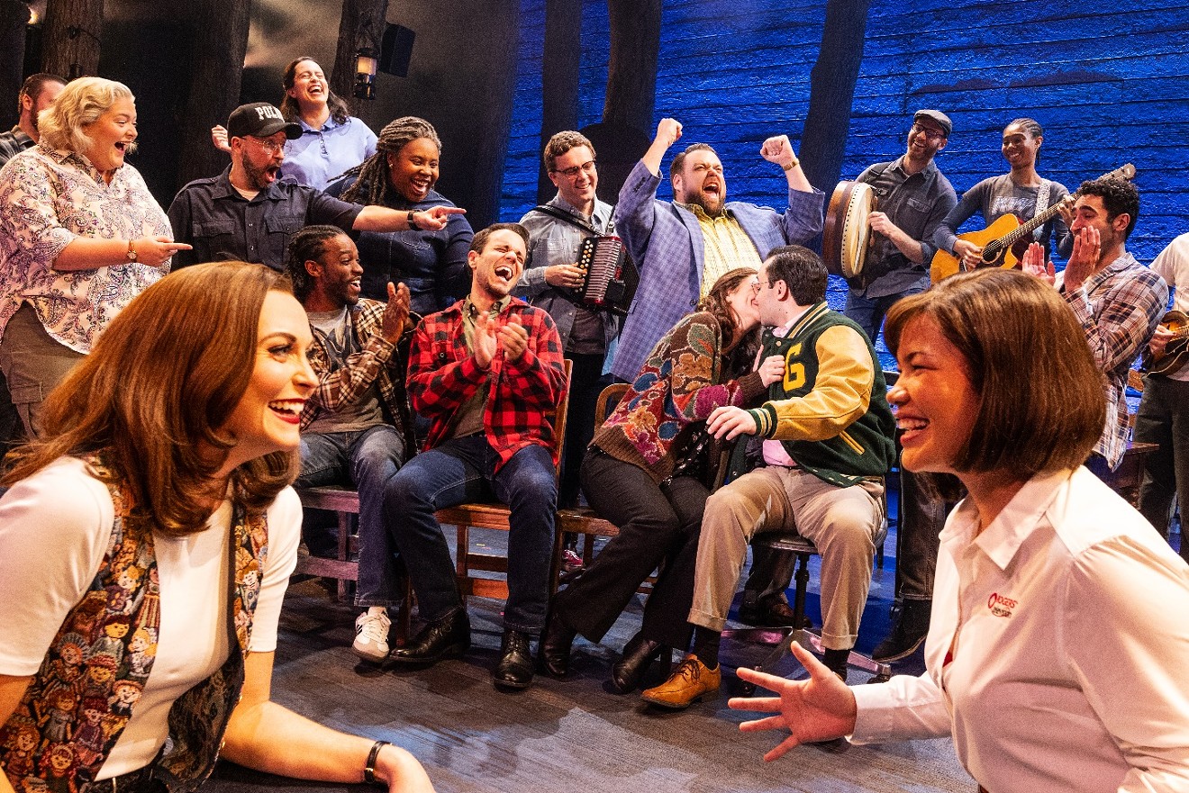 The touring cast of "Come From Away."