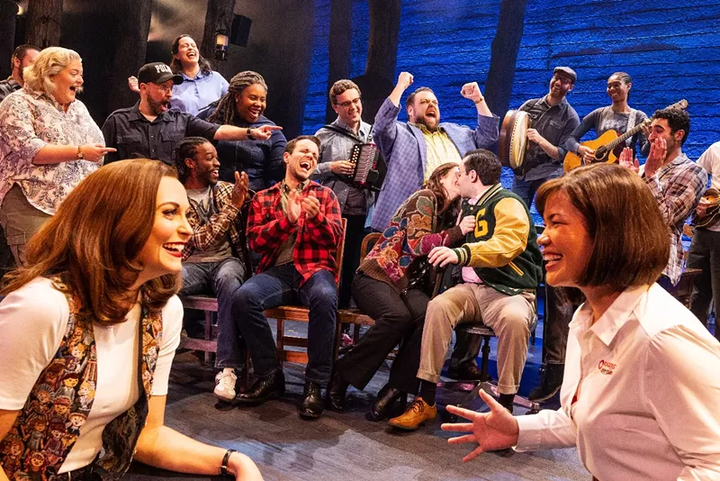 Image: The touring cast of "Come From Away."