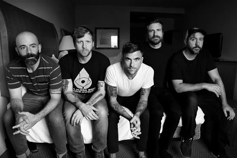 Image: Circa Survive are doing a pop-up show surrounded by art by Esao Andrews, the artist for their surreal album covers.
