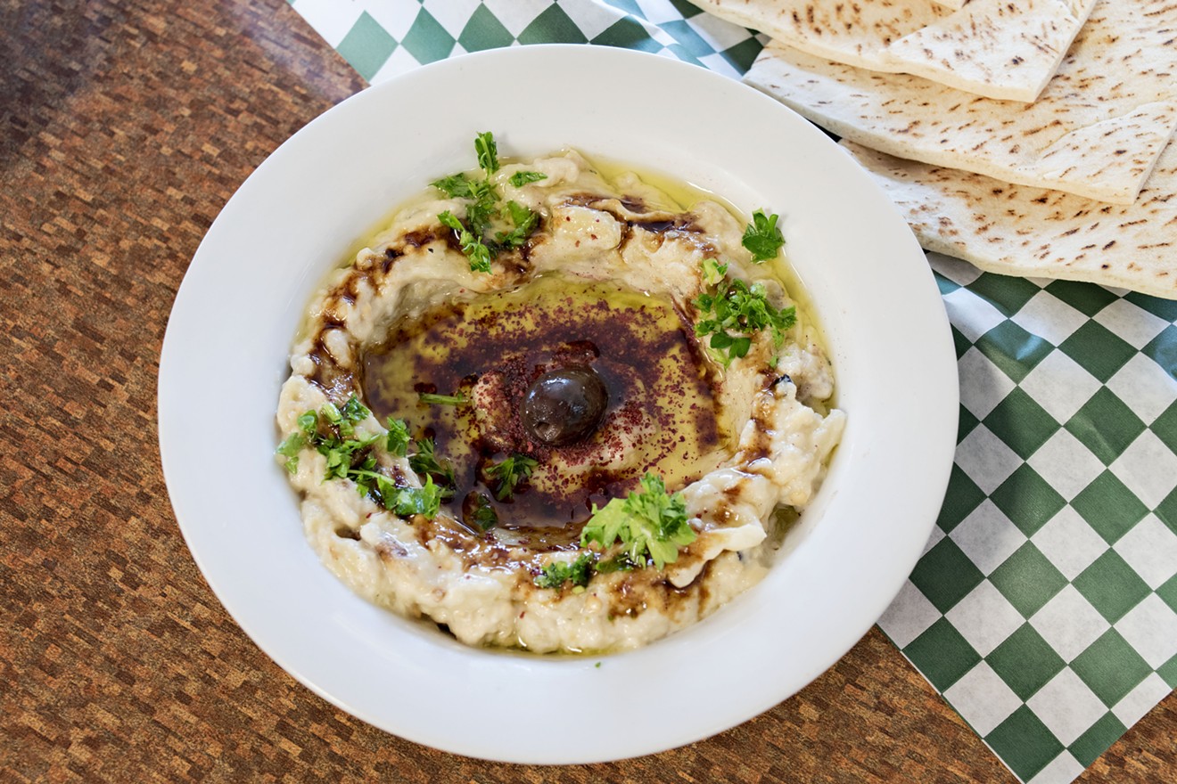 The hummus at Green Corner is fresh and flavorful.