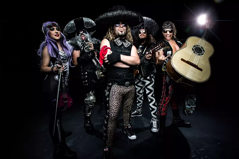 Image: Metalachi will rock the Rhythm Room on Thursday.