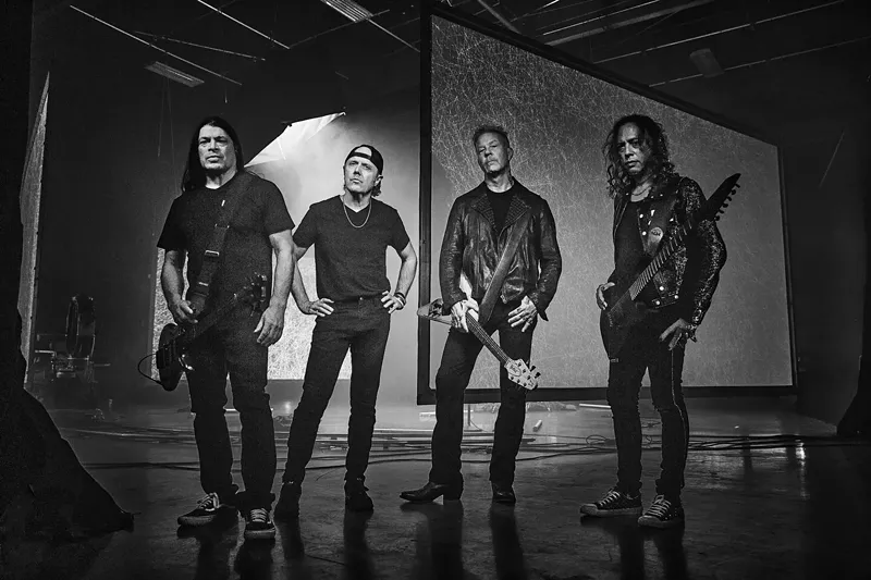 Image: Metallica is set to invade the Valley this week with its M72 world tour.