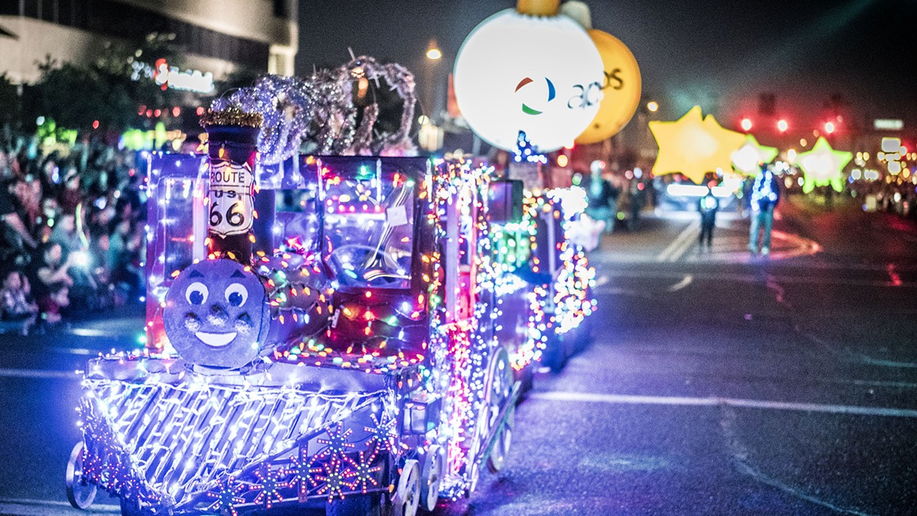 The annual APS Electric Light Parade is scheduled for Saturday, December 3.