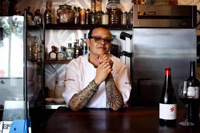 Image: "From the fields to the kitchen, chances are the food you eat was touched by immigrant hands," says chef Silvana Salcido Esparza.