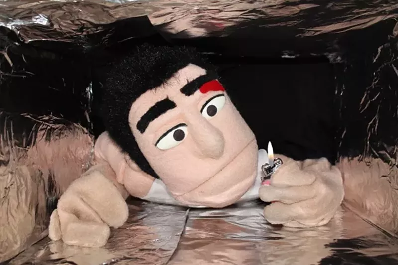 Image: Come out to the coast, we'll get together, have a few laughs at All Puppet Players' staging of Die Hard: A Christmas Story.