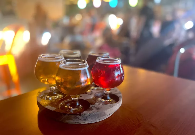 Image: Buqui Bichi Brewing's Chandler taproom features 12 beers from the Sonoran brewer.