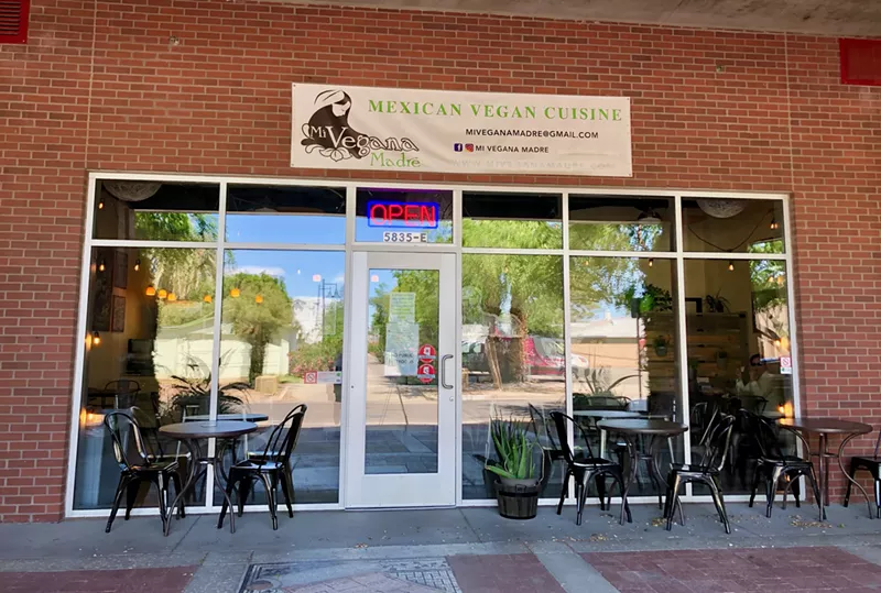 Image: Mi Vegana Madre offers vegan fare in downtown Glendale — or will for the rest of July.