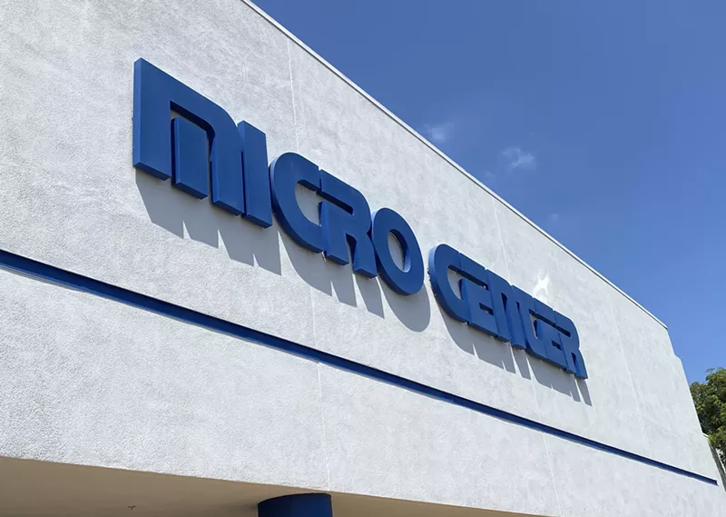 Image: The exterior of Micro Center's store in Tustin, Calif. Phoenix's long-awaited location is coming.