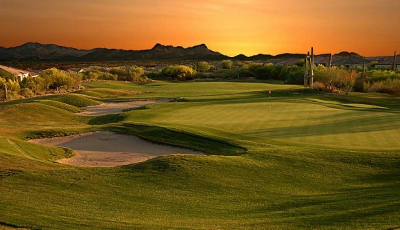 The golf course of my dreams, but I never get to swing a club.