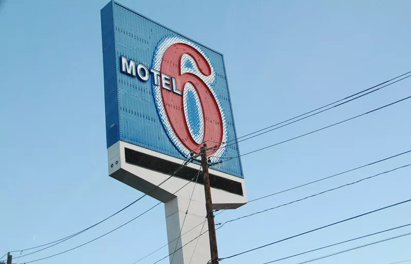 Image: A Motel 6 like this one was the site of an immigration raid in Nogales, Arizona, after police received an anonymous tip about possible undocumented guests.