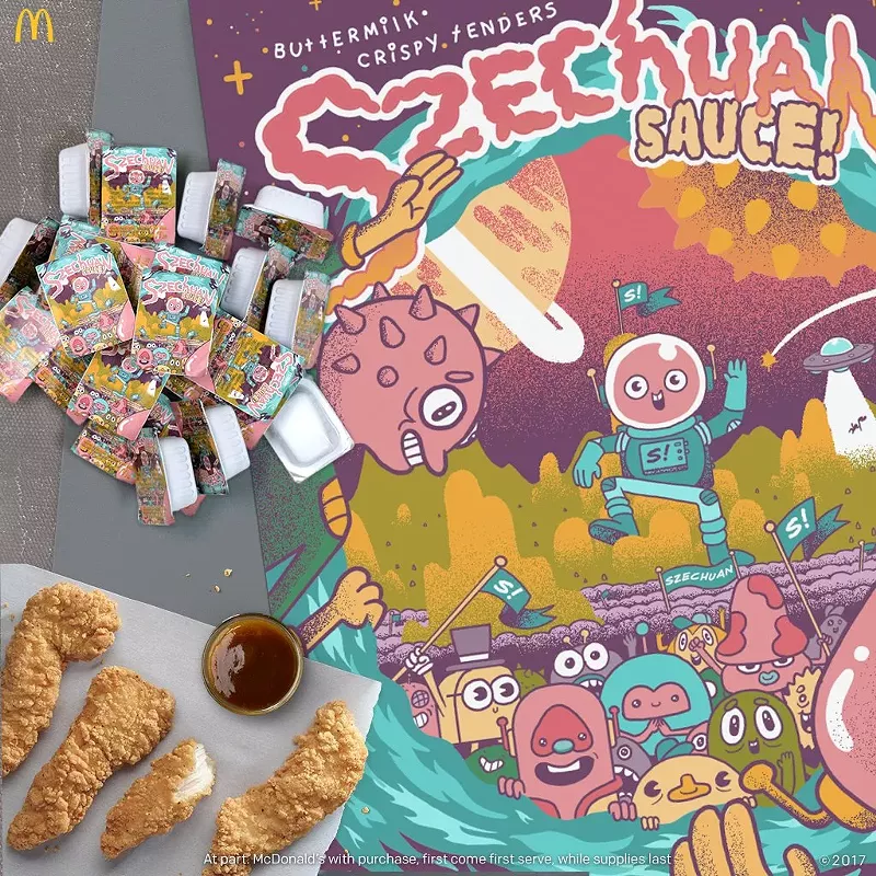 Image: This Saturday only: Szechuan sauce at McDonald's
