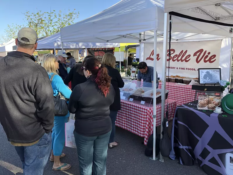 Image: La Belle Vie has set up at the Gilbert Farmers Market for almost five years.