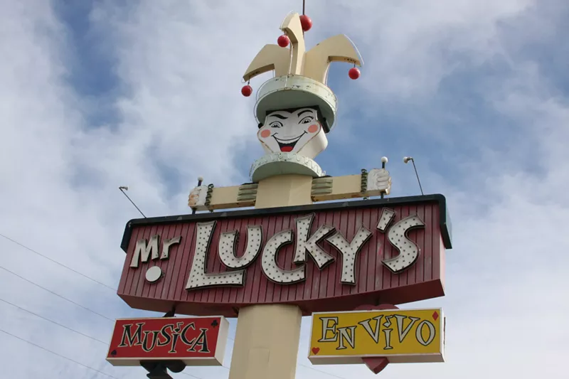 Image: Mr. Lucky's in 2009 after the bar and venue became a Latin dance club. The property has since been home to a restaurant and furniture.