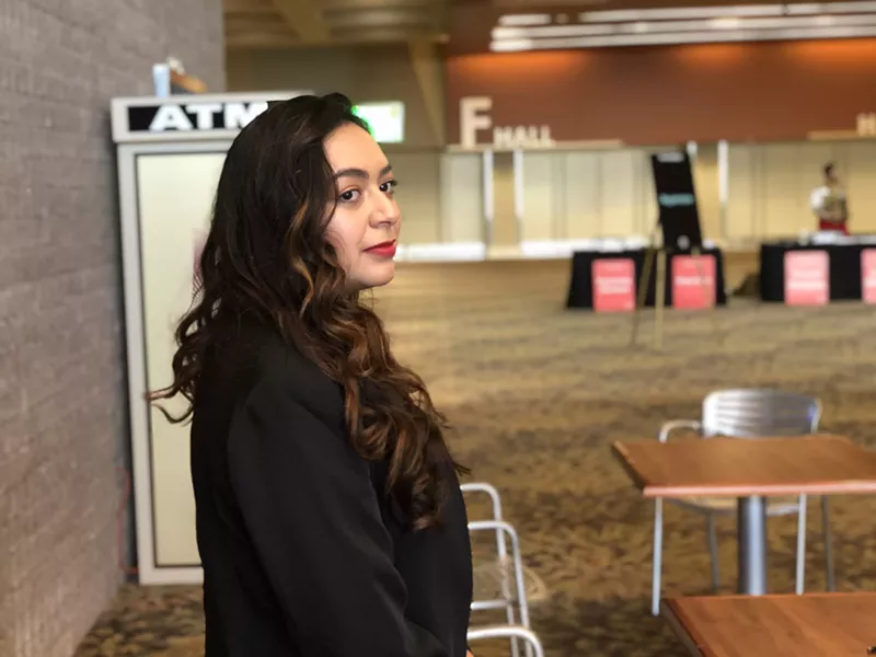 Image: Vianey Olivarria manages communications for the nonprofit Chispa AZ. She wants to manage a presidential campaign one day.