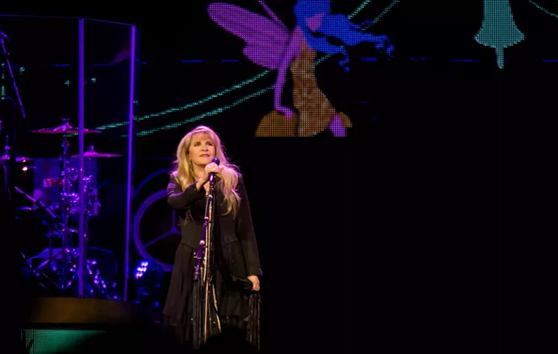 Image: Stevie Nicks already shares a star with her famous band, Fleetwood Mac, received in 1979. Nicks, who was born in Phoenix and lived in Paradise Valley from 1981-2007, has been nominated for a star in her own right as part of the museum's Class of 2019.