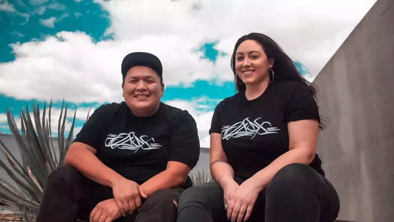 Image: Jared Yazzie and Allie Stone of OXDX.