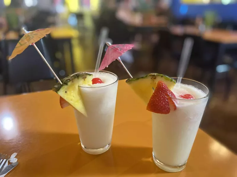 Image: The classic piña colada at PR Latin Bar and Grill is a must.