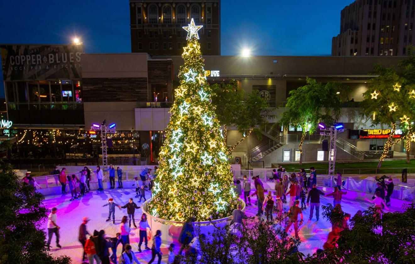 CitySkate at CityScape will run through January 1, 2023, at Patriots Park in downtown Phoenix.