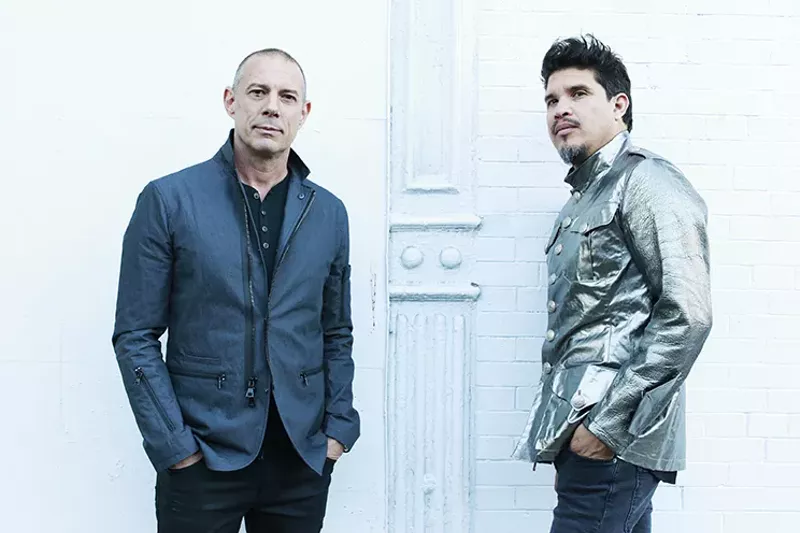 Image: Rob Garza and Eric Hilton of Thievery Corporation.